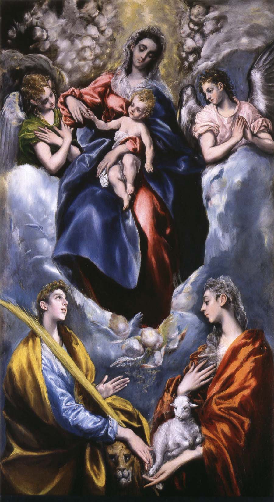 Madonna and Child with St Martina and St Agnes